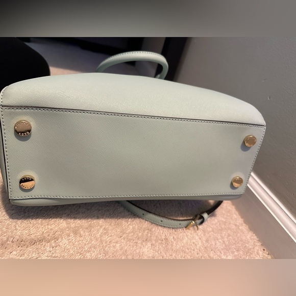 NWOT Sage Green Michael Kors Large Ciara messenger crossbody satchel - Picture 7 of 8